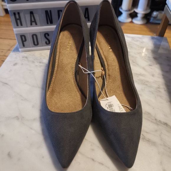 🆕 Faux Suede Pump Heel US 6 NWT ON - Picture 4 of 10